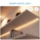 WiZ LED Smart Strip Streifen 2m 20W 1600lm RGBTW 2700K-6500K Dimmbar App Google Alexa WiFi Starter-Set