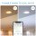 WiZ LED Smart Strip Streifen 2m 20W 1600lm RGBTW 2700K-6500K Dimmbar App Google Alexa WiFi Starter-Set