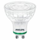 Philips LED Leuchtmittel Glas Reflektor 2,4W = 50W GU10 380lm warmweiß 3000K 36° ultra effizient