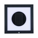 Paulmann LED Solarleuchte Panel Taija Anthrazit 40x40cm IP44 2W 200lm warmweiß 3000K mit Sensor