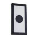 Paulmann LED Solarleuchte Panel Taija Anthrazit 60x30cm IP44 1,8W 180lm warmweiß 3000K mit Sensor