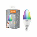 Ledvance LED Smart+ Kerze 4,9W = 40W E14 matt 470lm RGBW...