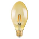 Osram LED Filament Leuchtmittel Oval Vintage 1906 4W = 40W E27 Gold 470lm extra warmweiß 2400K 300°