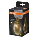 Osram LED Filament Leuchtmittel Oval Vintage 1906 4W = 40W E27 Gold 470lm extra warmweiß 2400K 300°