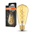 Osram LED Spiral Filament Leuchtmittel Edison ST64...