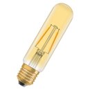 Osram LED Filament T32 Röhre Vintage 1906 2,5W = 20W E27 Gold 200lm extra warmweiß 2000K