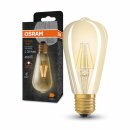 Osram LED Filament Leuchtmittel Edsion ST64 Vintage 1906 4W = 35W E27 Gold 410lm extra warmweiß 2400K