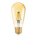 Osram LED Filament Leuchtmittel Edsion ST64 Vintage 1906 4W = 35W E27 Gold 410lm extra warmweiß 2400K