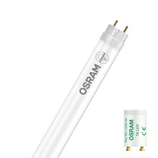 Osram LED T8 Röhre EM 45cm 5,4W/830 G13 585lm warmweiß 3000K 190° mit Starter