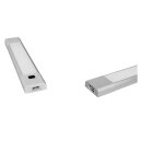 Ledvance LED Unterbauleuchte Linear Slim Grau 30cm 4W 320lm RGBW 3000K Dimmbar mit Fernbedienung