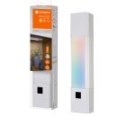 Ledvance LED Unterbauleuchte Linear Slim Grau 30cm 4W 320lm RGBW 3000K Dimmbar mit Fernbedienung
