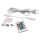 Ledvance LED Unterbauleuchte Linear Slim Grau 30cm 4W 320lm RGBW 3000K Dimmbar mit Fernbedienung