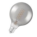 Osram LED Spiral Filament G125 Globe Vintage 1906 7,8W = 30W E27 Rauchglas 360lm extra warmweiß 1800K