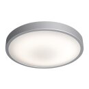 Ledvance LED Wandlampe Deckenleuchte Orbis Remote Silber Ø41cm 25W 3000lm 2700K-6500K CCT Dimmbar mit Fernbedienung