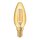 Osram LED Filament Leuchtmittel Kerze Vintage 1906 4W = 35W E14 Gold 410lm extra warmweiß 2400K