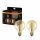 2 x Osram LED Filament G95 Globe Vintage 6,5W = 55W E27 Gold 725lm extra warmweiß 2400K DIMMBAR