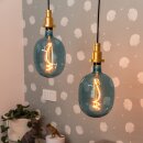 Osram LED Filament Vintage 1906 Ballon G170G blau 4,5W = 10W E27 100lm extra warmweiß 1600K DIMMBAR