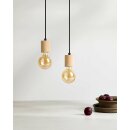 Ledvance Pendelleuchte Deckenlampe Pendulum Vintage 1906 Holz max. 15W E27 LED