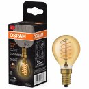 Osram LED Vintage 1906 P45 Tropfen 3,4W = 25W E14 Gold...