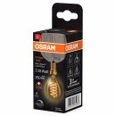 Osram LED Vintage 1906 P45 Tropfen 3,4W = 25W E14 Gold 250lm extra warmweiß 2200K Dimmbar