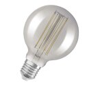 Osram LED Filament G95 Globe 11W = 42W E27 klar 500lm...