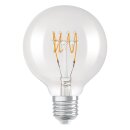 Osram LED Spiral Filament Leuchtmittel Globe G80 4,8W = 40W E27 klar 470lm warmweiß 2700K DIMMBAR