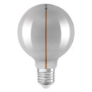 Osram LED Filament Magnetic G95 Globe Vintage 1906 2,2W = 6W E27 Rauchglas 60lm Extra Warmweiß 1800K