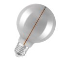 Osram LED Filament Magnetic G95 Globe Vintage 1906 2,2W = 6W E27 Rauchglas 60lm Extra Warmweiß 1800K