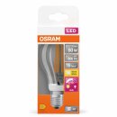 Osram LED Filament A60 Birne 7,3W = 60W E27 klar 806lm warmweiß 2700K Bewegungsmelder