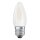 Osram LED Filament Leuchtmittel Kerze 2,5W = 25W E27 matt 250lm warmweiß 2700K 300°