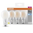 3 x Osram LED Filament A60 Birnen 11W = 100W E27 matt...