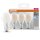 3 x Osram LED Filament A60 Birnen 11W = 100W E27 matt 1521lm 840 Neutralweiß 4000K
