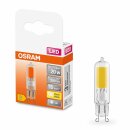 Osram LED Leuchtmittel Stiftsockel 1,8W = 20W G9 klar...