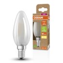 Osram LED Filament Kerze 2,5W = 40W E14 matt 470lm...