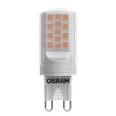 Osram LED Leuchtmittel Stiftsockel Pin 4,2W = 37W G9 matt 430lm warmweiß 2700K 300°