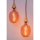 Osram LED Filament Ballon-Form 4,5W = 15W E27 Pink 220lm Extra Warmweiß 1600K DIMMBAR