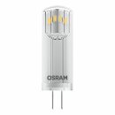 Osram LED Leuchtmittel Stiftsockel Pin 1,8W = 20W G4 12V 200lm warmweiß 2700K