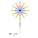 Müller-Licht LED Partylicht Strip Feuerwerk IP44 6W App Timer Musik-Sensor mit Fernbedienung