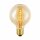 Eglo Rustika Glühlampe Glühbirne Deko Globe G80 60W E27 Gold 220lm extra warmweiß 2000K