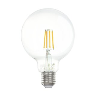 Eglo LED Filament Leuchtmittel Globe G95 4W = 33W E27 klar 350lm warmweiß 2700K