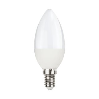 Eglo LED Leuchtmittel Kerze 5W = 40W E14 matt 250lm & 470lm CCT 2700K & 4000K Schalter-Dimmbar