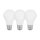 3 x Eglo LED Leuchtmittel Birne A60 7,5W = 40W E27 matt 470lm RGBW 3000K Dimmbar mit Fernbedienung