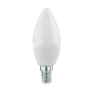 Eglo LED Leuchtmittel Kerze 5,5W = 40W E14 matt 470lm warmweiß 3000K