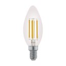 Eglo LED Filament Leuchtmittel Kerze C35 4W = 32W E14...