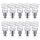 10 x Philips Tornado Spirale Energiesparlampe 12W = 60W E27 Warmweiß 2700K