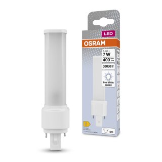 Osram LED Leuchtmittel Dulux S EM & AC Mains 3,5W/840 G23 2P 400lm Neutralweiß 4000K