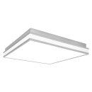 Ledvance LED Smart+ Wand- & Deckenleuchte Orbis Magnet Grau 45x45cm 42W 4400lm 3000-6500K Dimmbar App Google Alexa WiFi