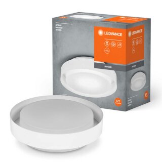Ledvance Deckenleuchte Orbis Madrid Weiß Ø29cm max. 2 x 10W E27