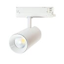 Spectrum LED 3-Phasen Stromschienenstrahler Andromeda Weiß 15-27W 1600-2600lm Neutralweiß 4000K 36°/60°