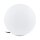 Eglo LED Smart Lichtkugel Monterolo-C Weiß Ø30cm IP65 9W E27 806lm RGBW 2700-6500K Dimmbar App Bluetooth Mesh